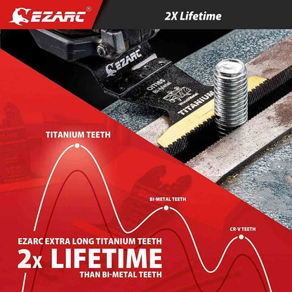 EZARC 2 1/2" Extended Teeth Oscillating Multitool Blade